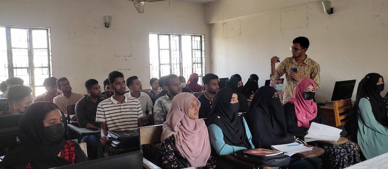 Guest instructor at District Youth Development Training Center, Kishoreganj